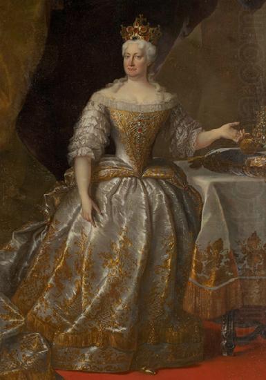 unknow artist Portrait of Elisabeth Christine von Braunschweig-Wolfenbuttel china oil painting image